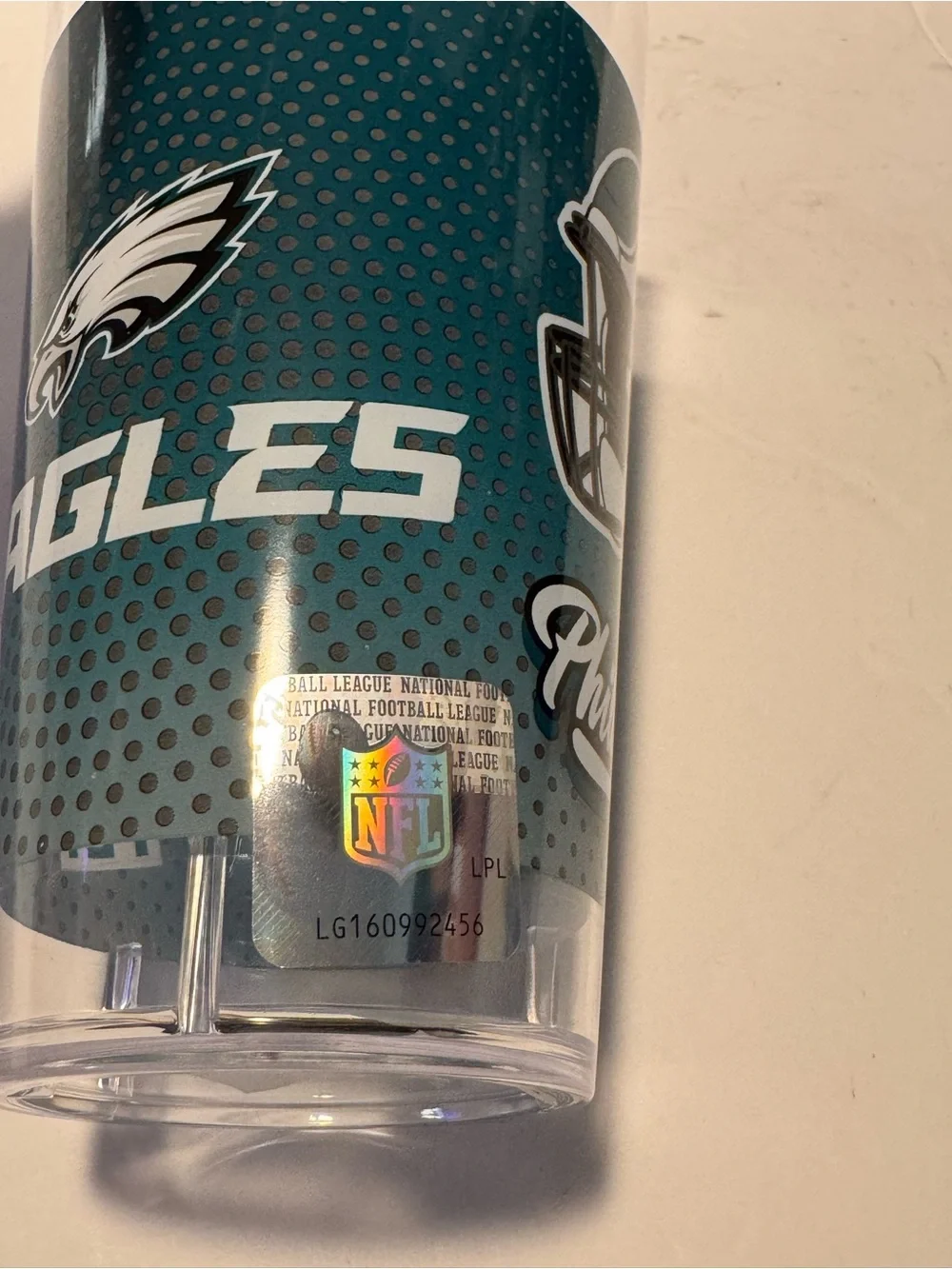 NFL Philadelphia Eagles Teal Fan Acrylic Cup